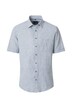 Leinenhemd Kurzarm gestreift Casual Fit