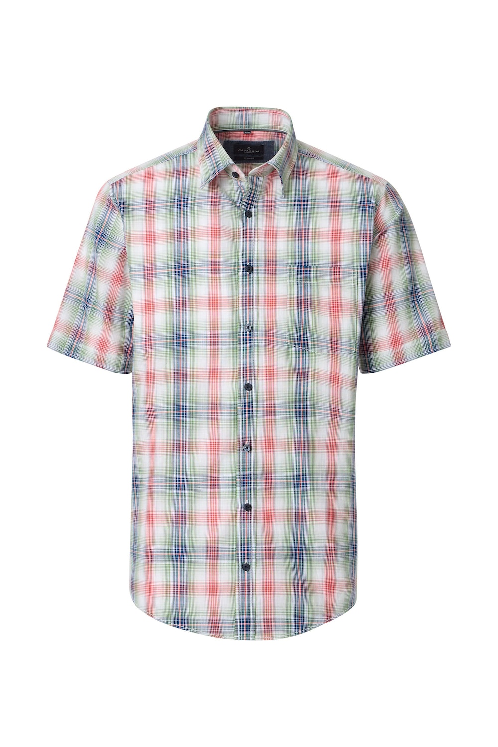 Freizeithemd Kurzarm kariert Comfort Fit