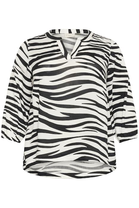 Kurzarm-Bluse Regular fit