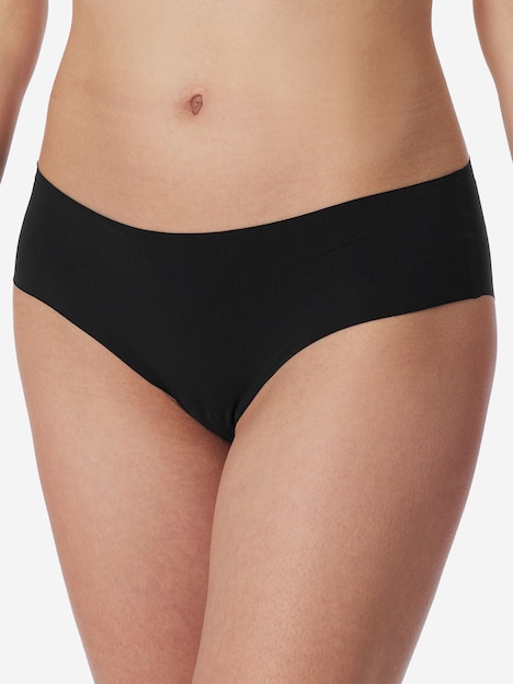 Schiesser Damen Panty Invisible Light 4-Pack weiss