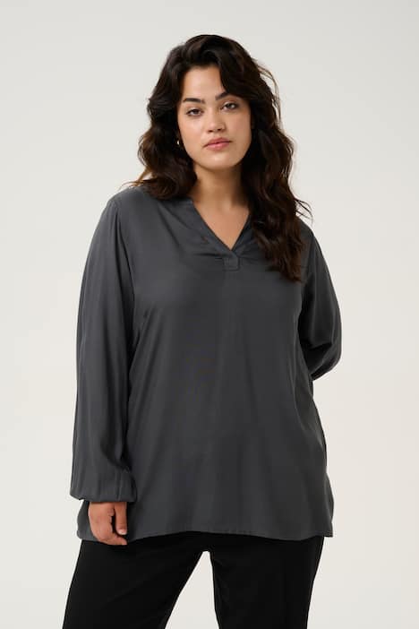 Langarm-Bluse Regular fit