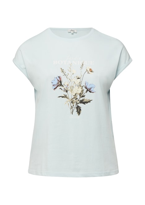 T-Shirt mit Frontprint im Relaxed Fit