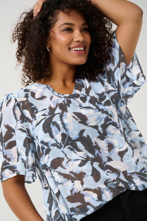 Kurzarm-Bluse A-shape