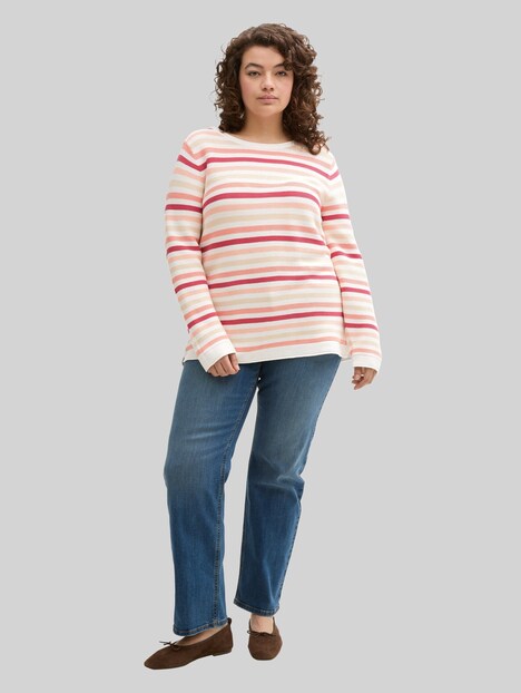 Strickpullover mit Bio-Baumwolle