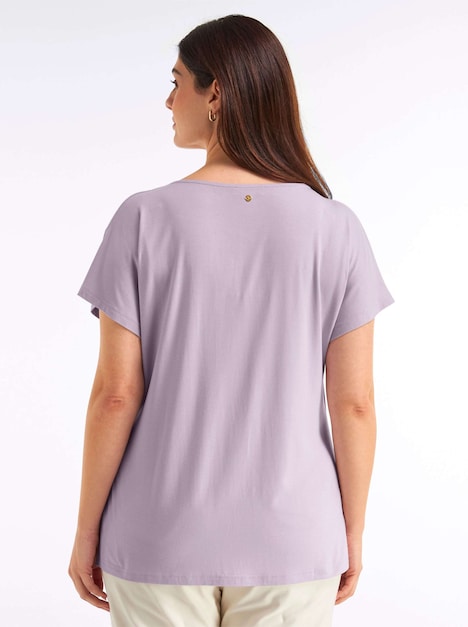 Kurzarm-Shirt Kurzarm Ohne Kragen