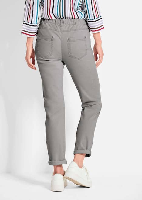 GOLDNER Jeans CARLA met elastische band Klassieke jeans CARLA met elastische tailleband