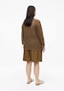 Ajour-Strickjacke mit 3/4-Arm