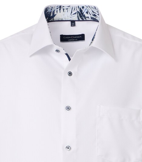 Businesshemd Kurzarm uni Comfort Fit