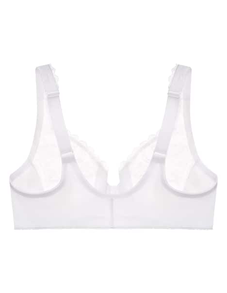 Vorderverschluss-BH mit Stretch und Spitze