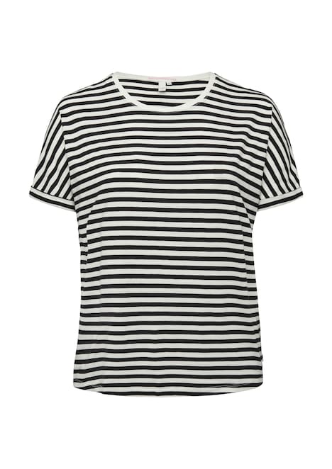 T-Shirt mit Fledermausärmeln im Loose Fit