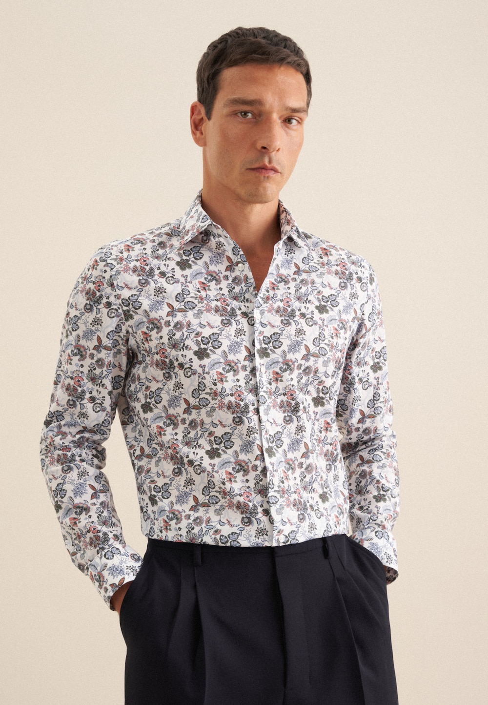 Herren Business Hemd - Druck