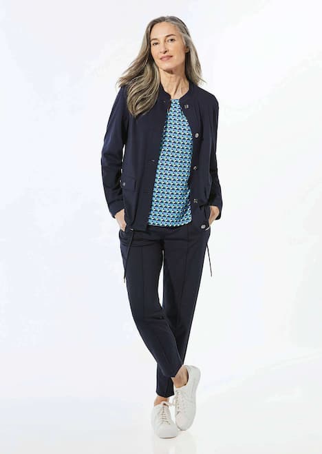 Blouson mit Stehkragen