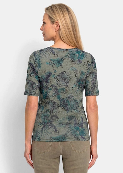 Sommershirt aus pflegeleichtem Viskose-Jersey