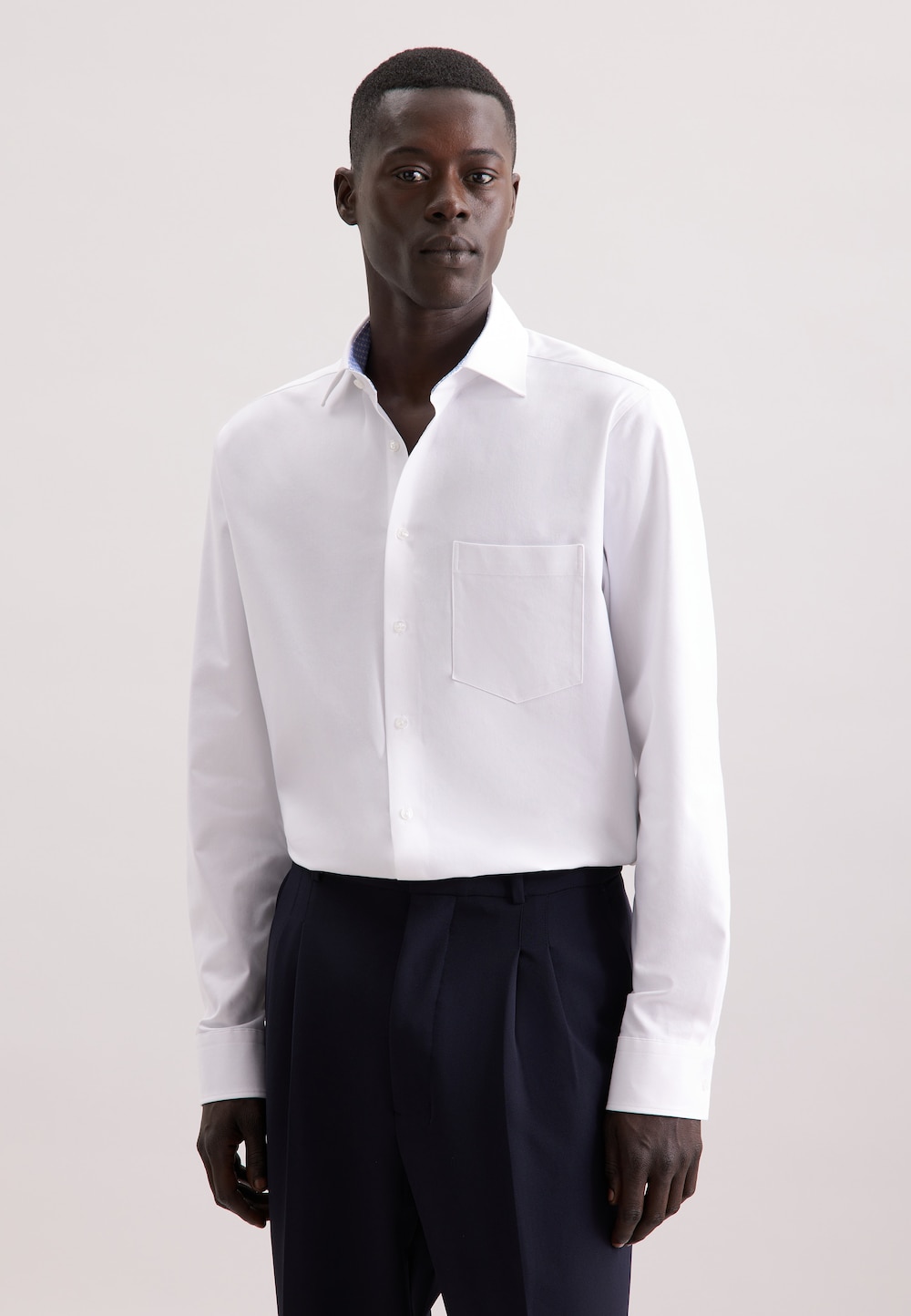 Herren Performance-Hemd - Uni