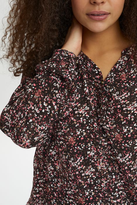 Langarm-Bluse Regular fit