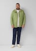 Leicht wattierte Jacke im Fabricmix mit sportiven Details