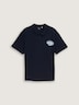 Poloshirt aus Baumwolle mit Print