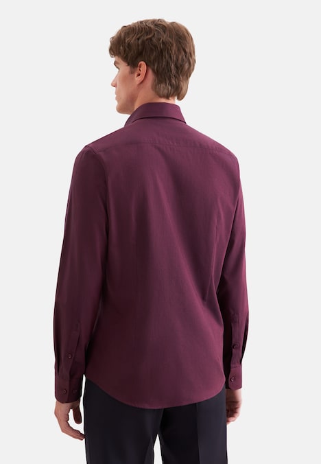 Herren Flanellhemd - Uni