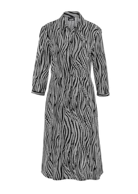 GOLDNER Jurk Blousejurk met overhemdkraag