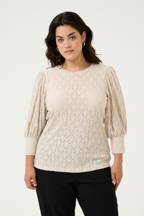 Langarm-Bluse Regular fit