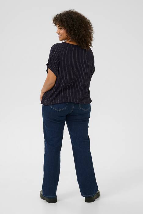 Kurzarm-Bluse Loose fit