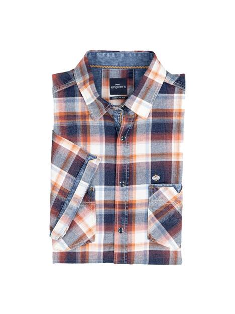 Kurzarm-Hemd kariert