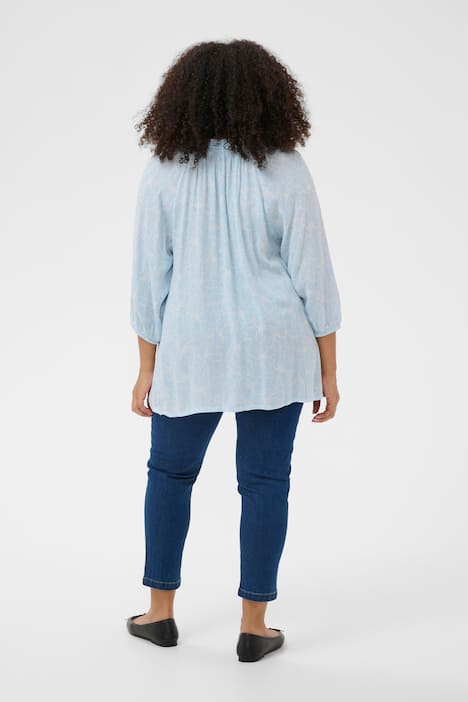 Langarm-Bluse Regular fit