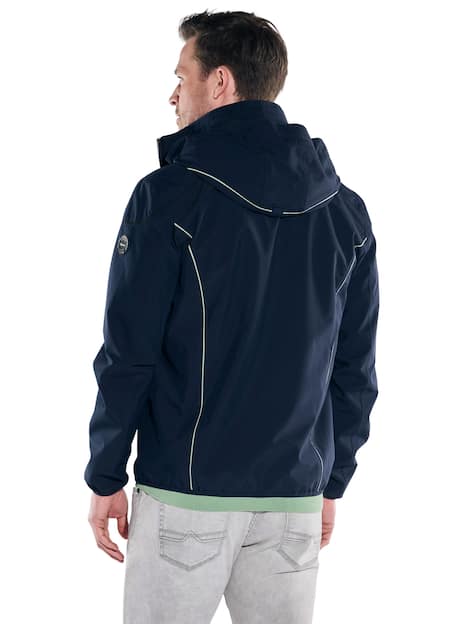 engbers Herren Sportive kurze Jacke mit Kapuze , Saphirblau
