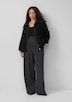 Boucle-Strickjacke
