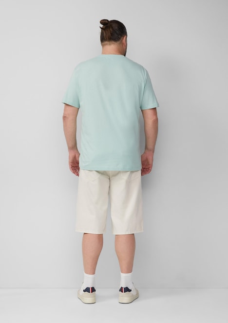 T-Shirt aus Baumwolle mit Logo-Print