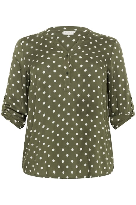 Langarm-Bluse Regular fit