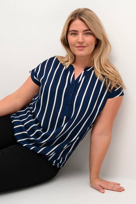 Ärmellose Bluse Regular fit