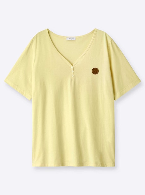 Kurzarm-Shirt Kurzarm Ohne Kragen