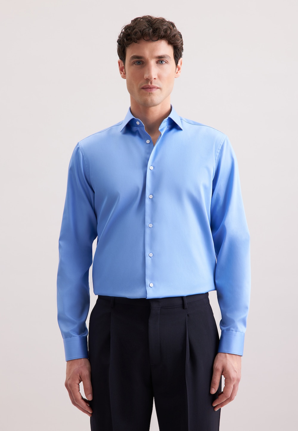 Herren Business Hemd - Uni