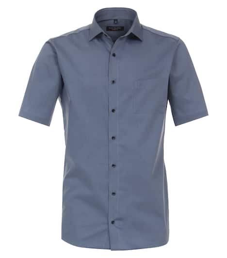 Businesshemd Kurzarm uni Modern Fit