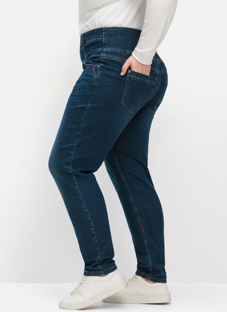 Stretch-Jeans Uni
