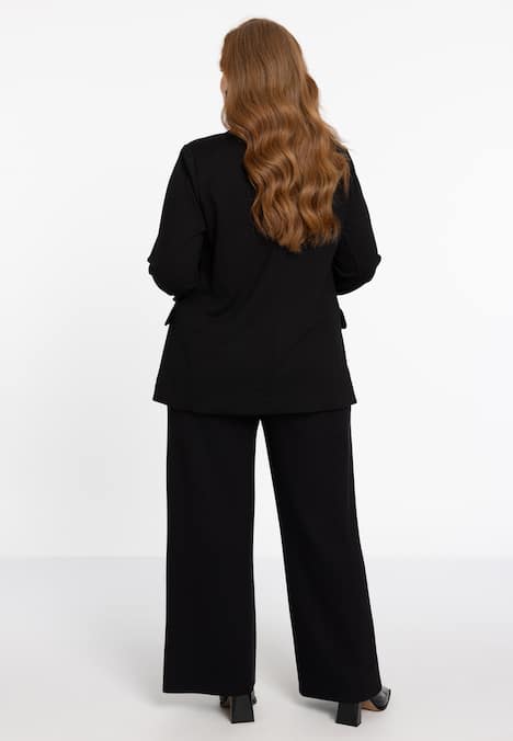 Blazer met strass knopen