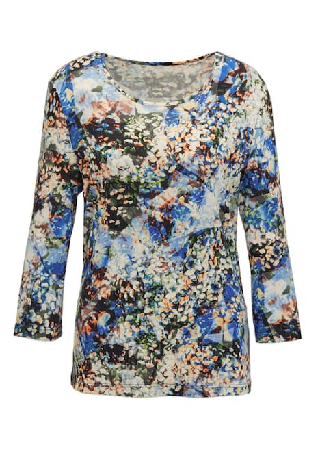 Druckshirt in kraftvollen Farben