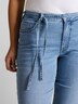 TTPLUS SLIM Jeans mit Bindegürtel