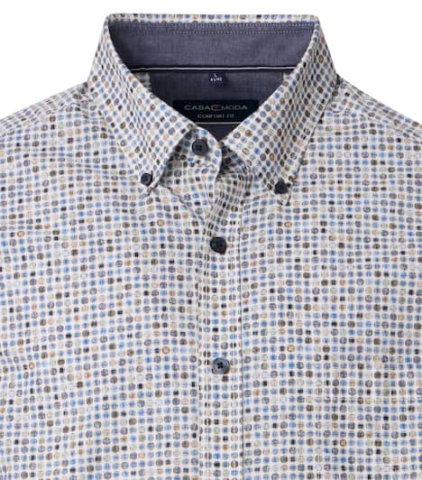 Freizeithemd Print Comfort Fit
