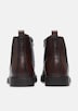 Chelsea Boots aus Leder mit elastischem Einsatz