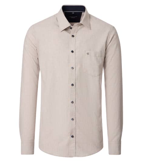 Freizeithemd uni Comfort Fit
