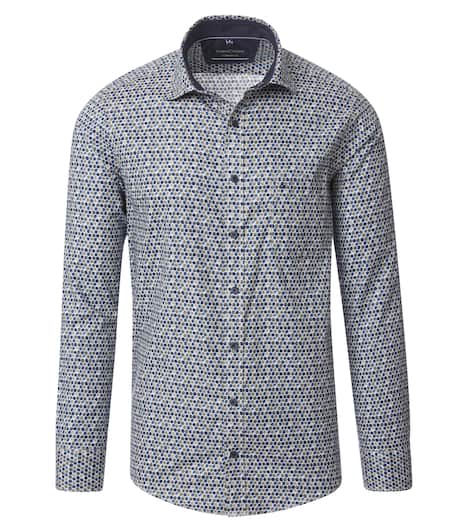Freizeithemd Print Comfort Fit