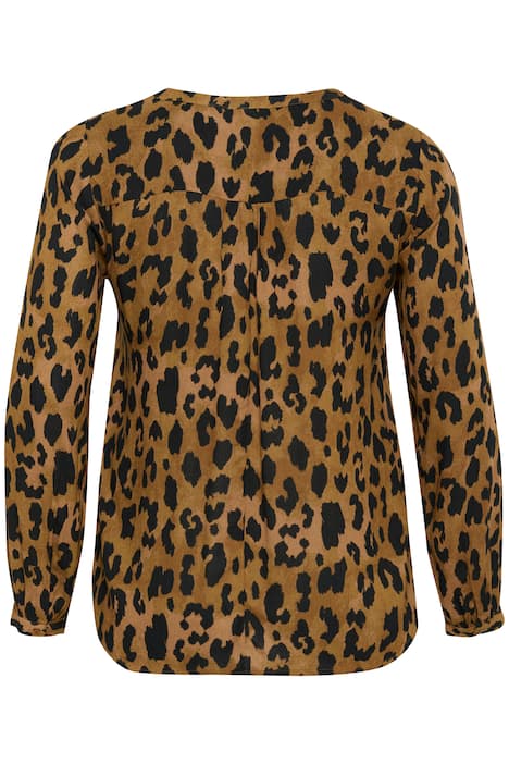 Langarm-Bluse Regular fit