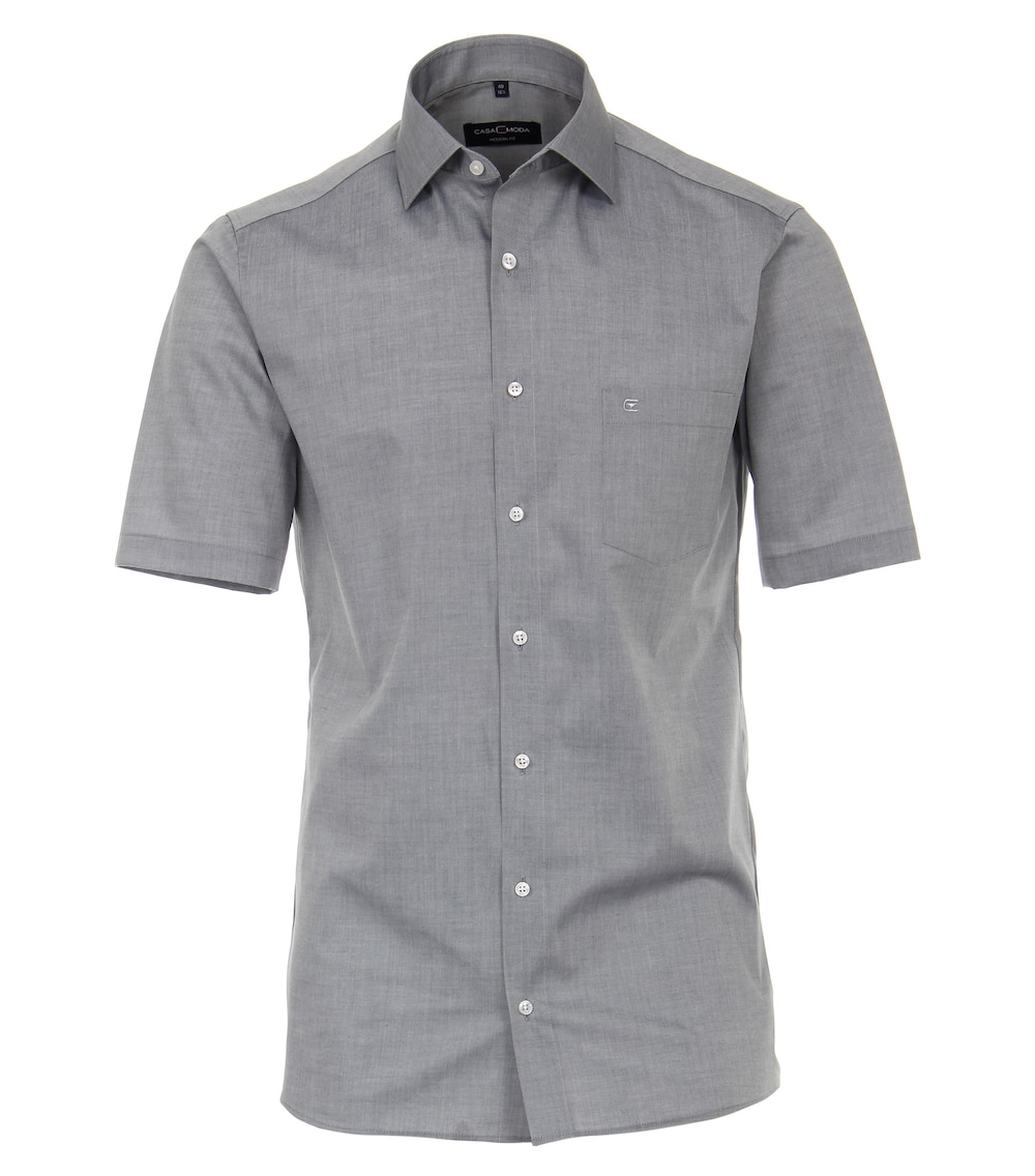 Businesshemd Kurzarm uni Modern Fit