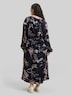 Maxi-Kleid mit Blumenmuster