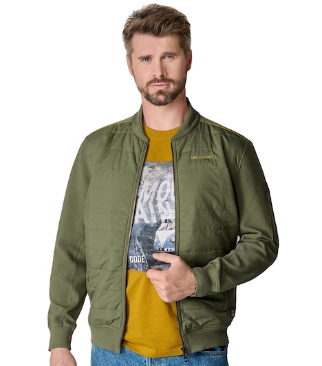 Sweatjacke uni
