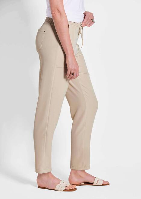 Braune Cargo-Schlupfhose SARA