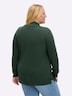 Pullover Langarm Jersey Uni Rollkragen