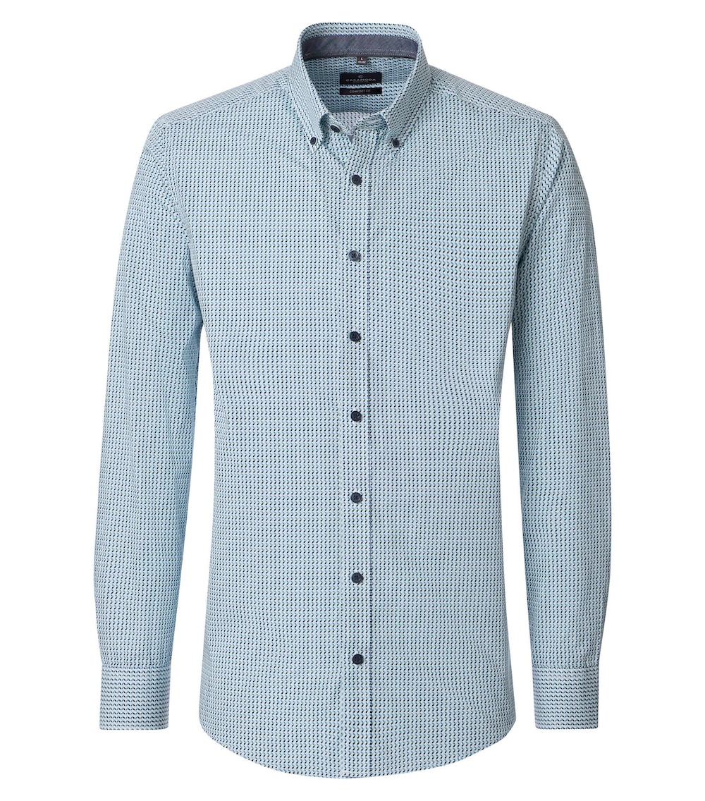 Freizeithemd Print Comfort Fit